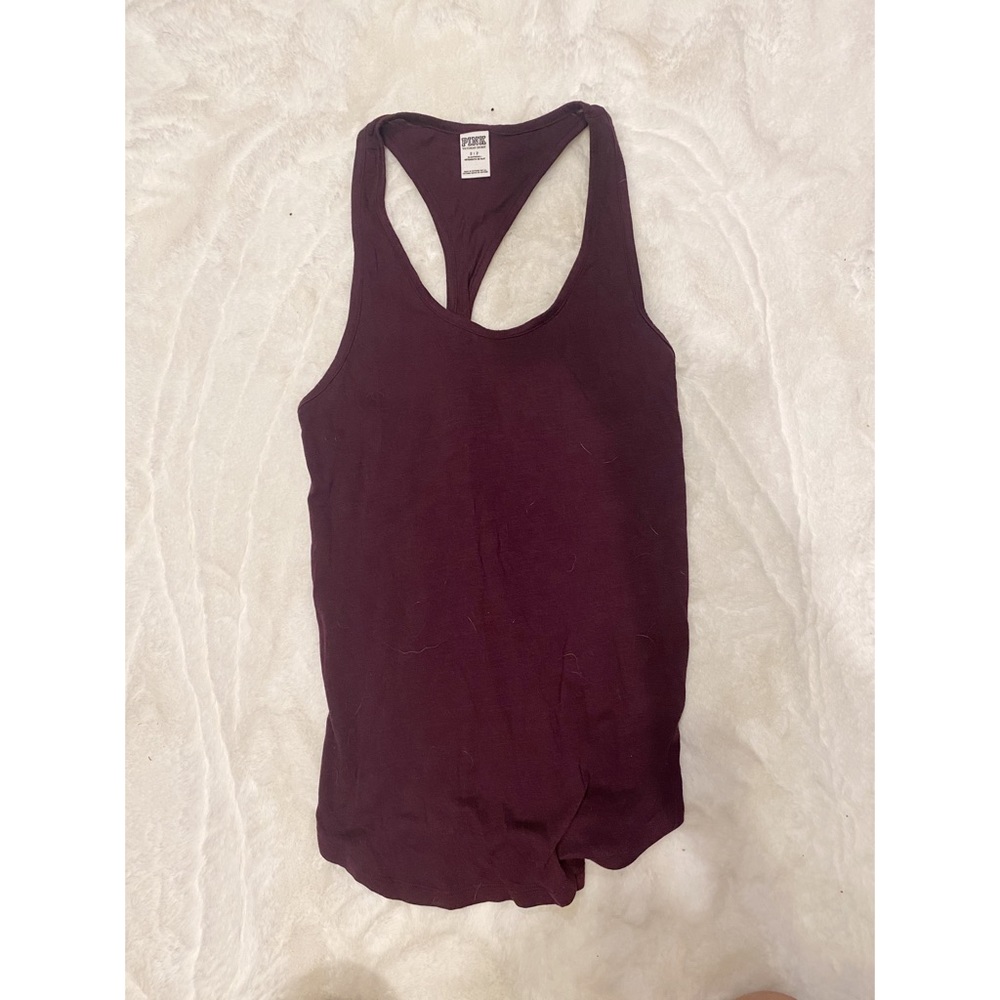 Maroon tank top